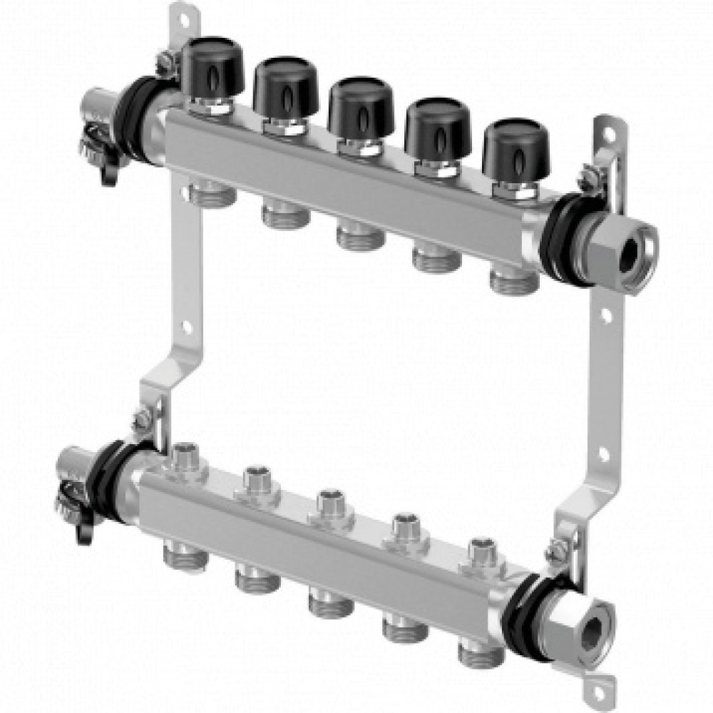 Сталевий колектор без витратомірів Uponor Vario S LS 11x3/4 Euro