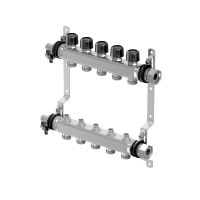 Сталевий колектор без витратомірів Uponor Vario S LS 6x3/4 Euro