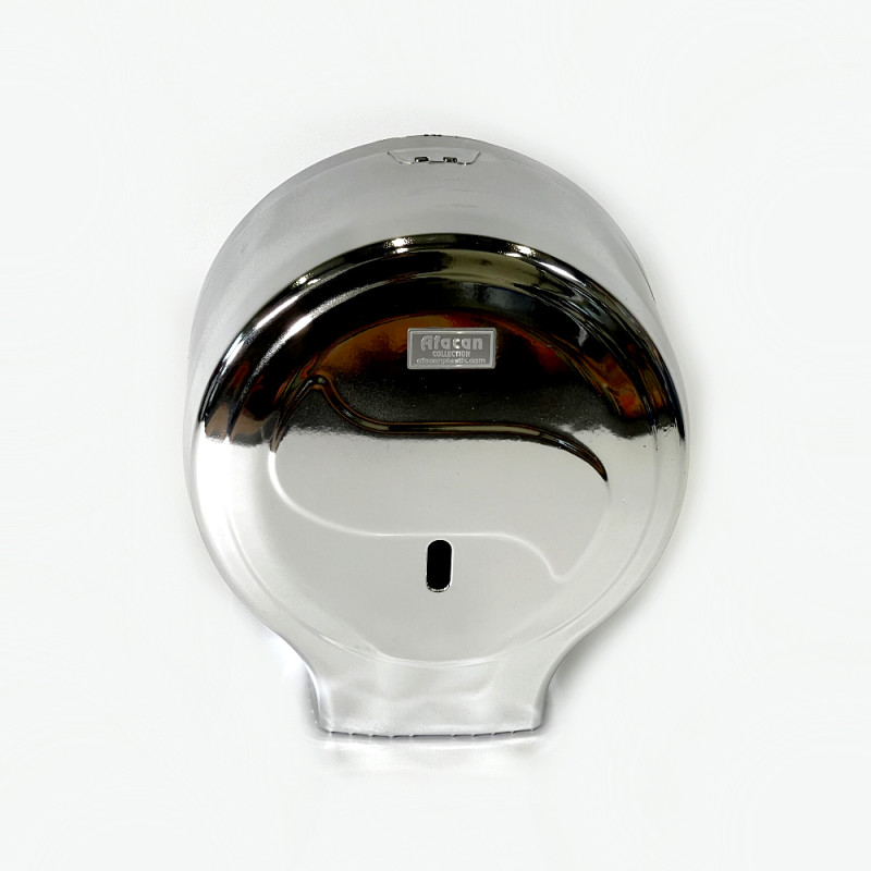 Диспенсер для туалетного паперу стандарт з нижньою витяжкою (Хром)