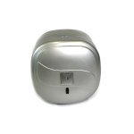 Диспенсер для туалетного паперу з боковим витягуванням, пластик, колір сірий