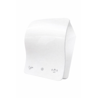 Сенсорный электрический диспенсер для рулонных бумажных полотенец белый