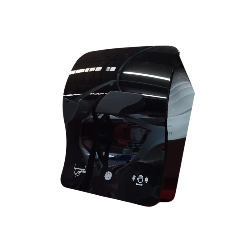 Сенсорний електричний диспенсер для рулонних паперових рушників чорний