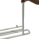 Поручень двосторонній стіновий для умивальника, ширина 650х650мм, колір білий, AISI 304