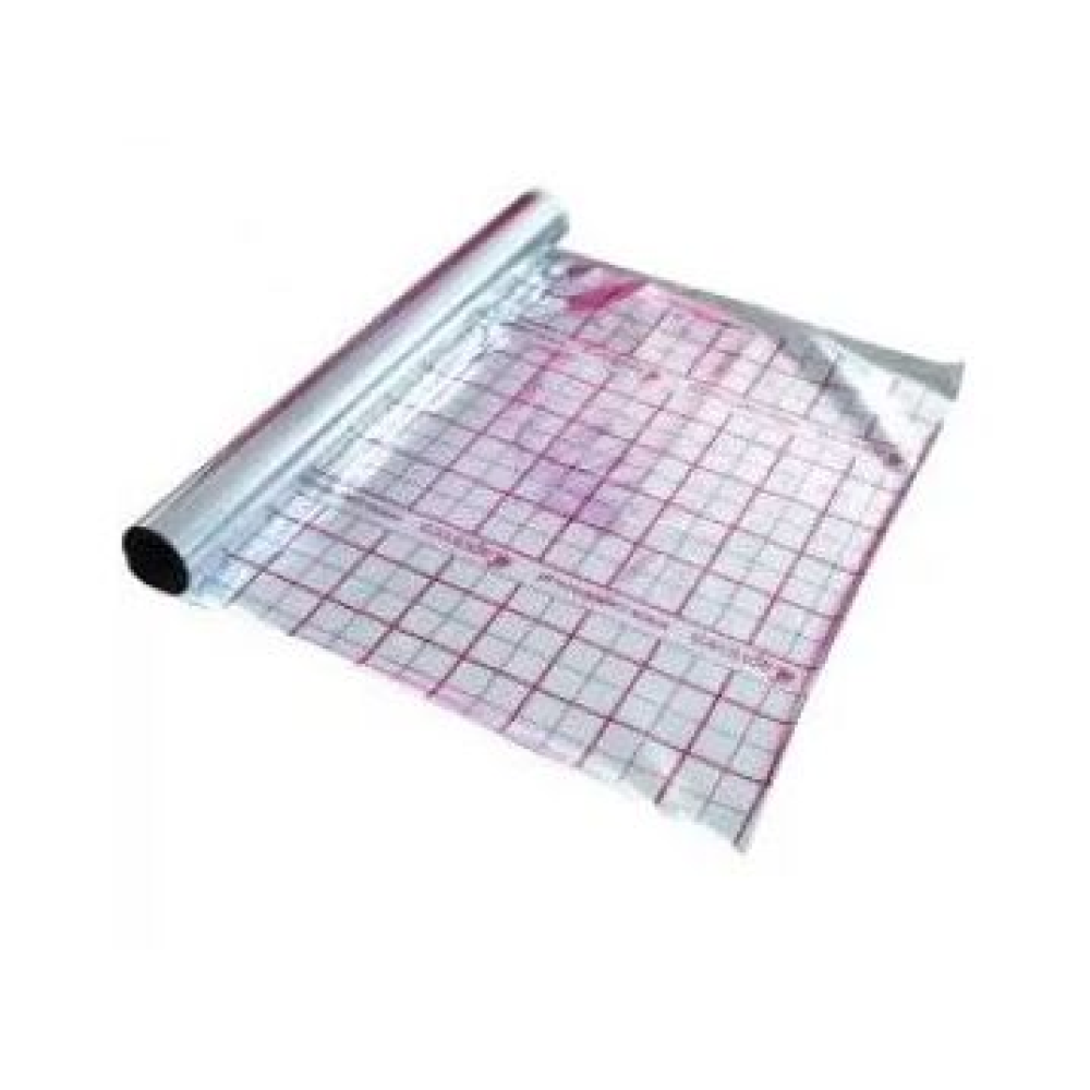 Фольга металізована з покриттям LDPE 50 m x 105 сm з розміткою Capricorn S.A.