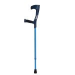 Adjustable aluminum forearm crutch PR-607 (Blue)			