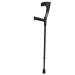 Adjustable aluminum forearm crutch PR-607 (Black)