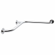 Поручень кутовий внутрішній, для людей з обмеженими можливостями Ø 32, розмір 80*45*13см