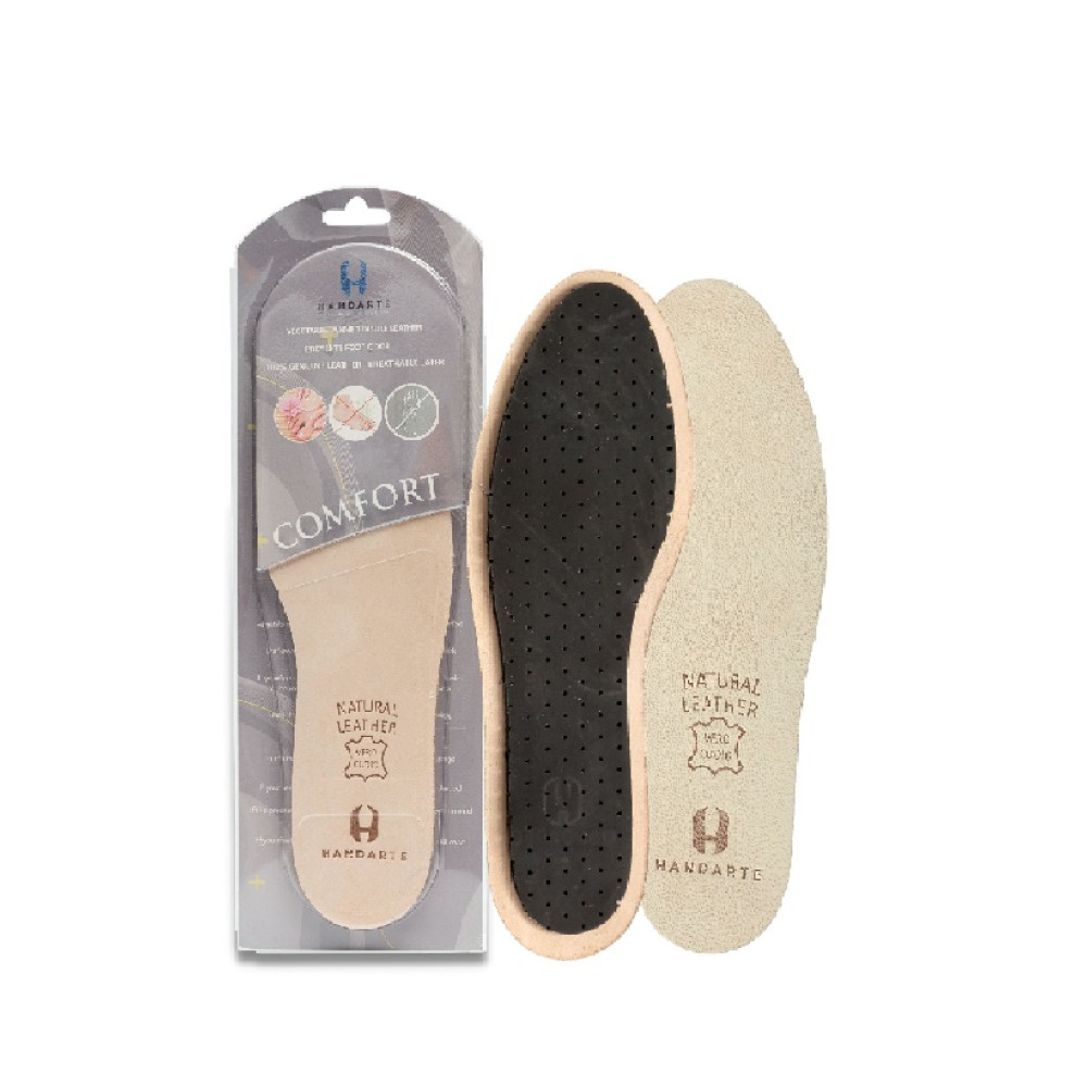 Стельки кожаные латексные антибактериальные COMFORT (43-44 размер) Стельки кожаные латексные антибактериальные COMFORT (43-44 размер)