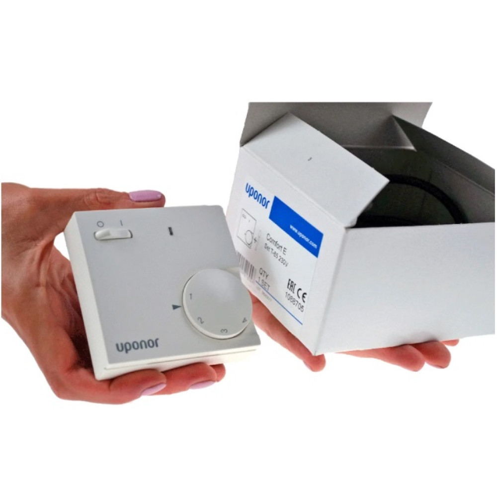 Термостат по датч. полы Uponor Comfort E set T-85 230V Термостат по датч. полы Uponor Comfort E set T-85 230V