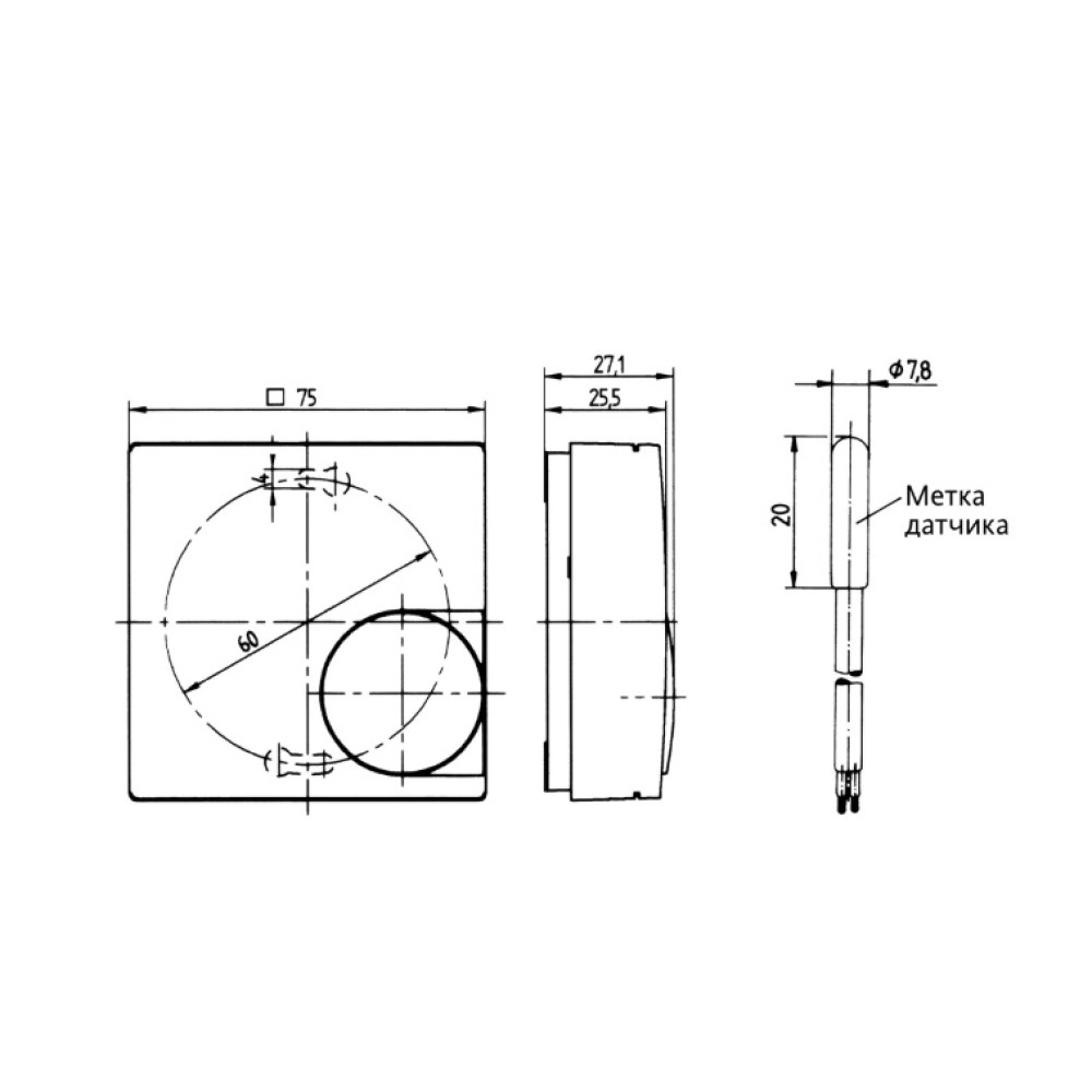 Термостат по датч. полы Uponor Comfort E set T-85 230V Термостат по датч. полы Uponor Comfort E set T-85 230V