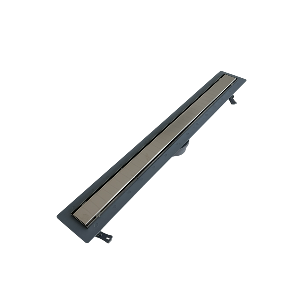 3158.050 Shower channel PERA LEGAL 50cm TILE, horizontal flange, plastic body, stainless steel edge