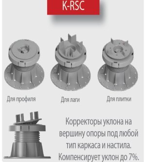 преимущества регулируемых опор