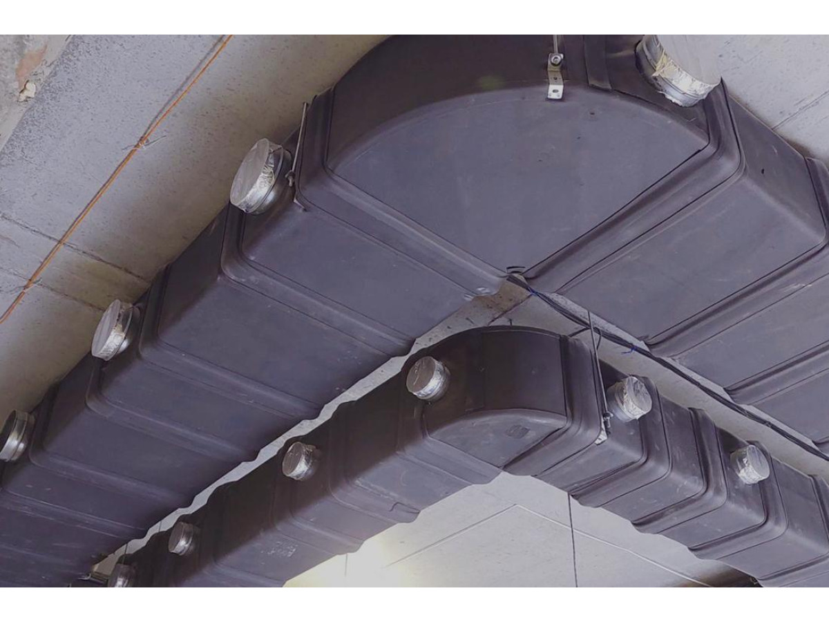 Ізолювання прямокутних повітроводів листовою каучуковою ізоляцією