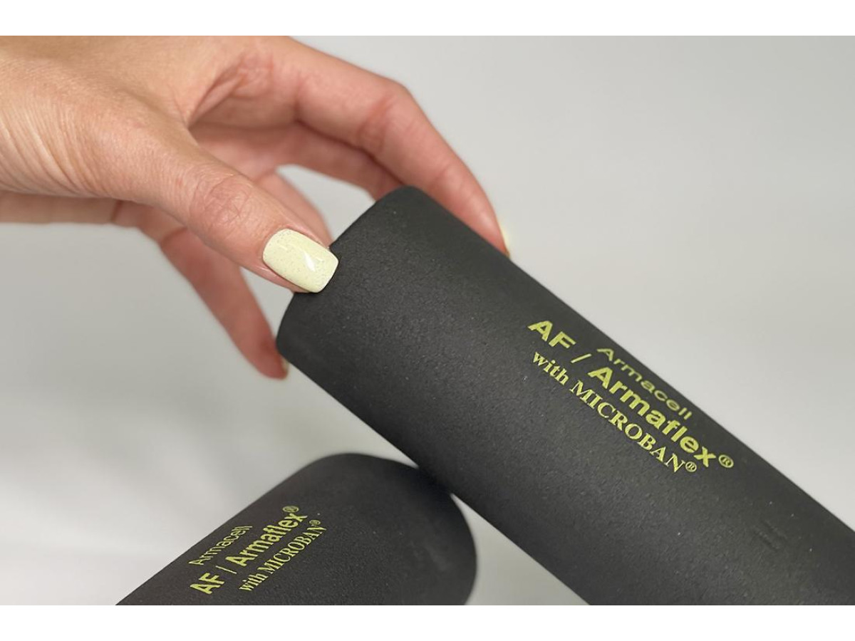 Перша в світі ізоляція зі спіненого каучуку з антимікробним захистом-AF/Armaflex
