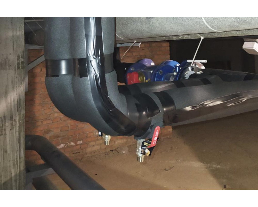 Утеплення труб в котельні житлового будинку