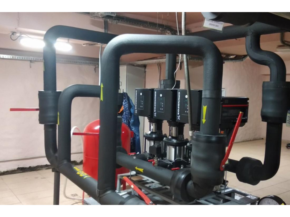 Ізоляція станції холодного водопостачання