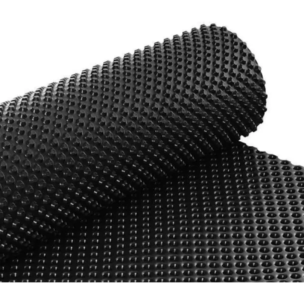 Мембрана профилированная шиповидная 500 гр/м2 (2х20м) для защиты гидроизоляции и дренажа подземных и наземных сооружений с повышенными нагрузками Мембрана профилированная шиповидная 500 гр/м2 (2х20м) для защиты гидроизоляции и дренажа подземных и наземных сооружений с повышенными нагрузками