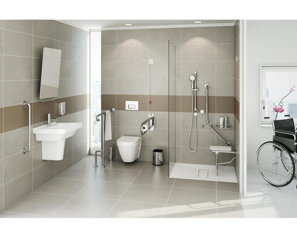 Популярные виды поручней для санузлов