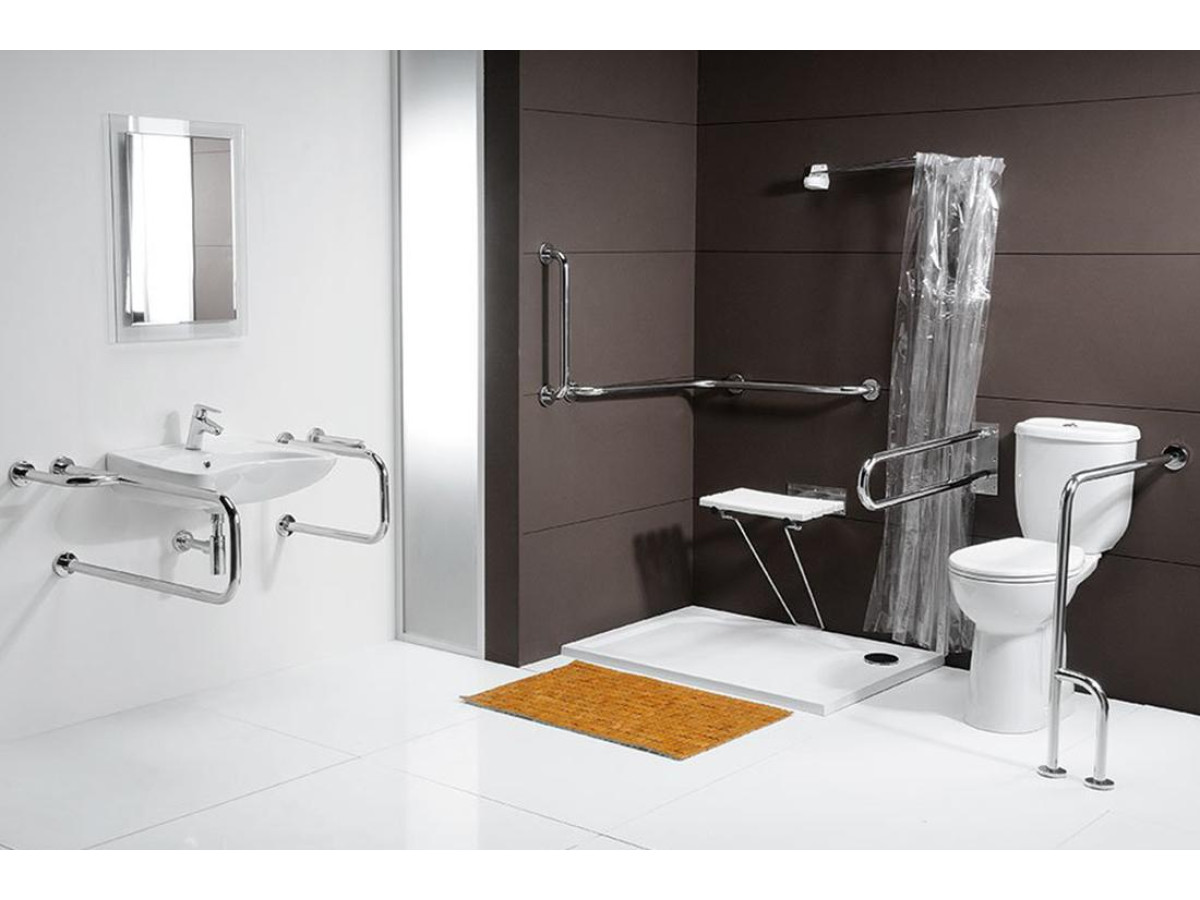 Установка поручнів для інвалідів в санвузол своїми руками