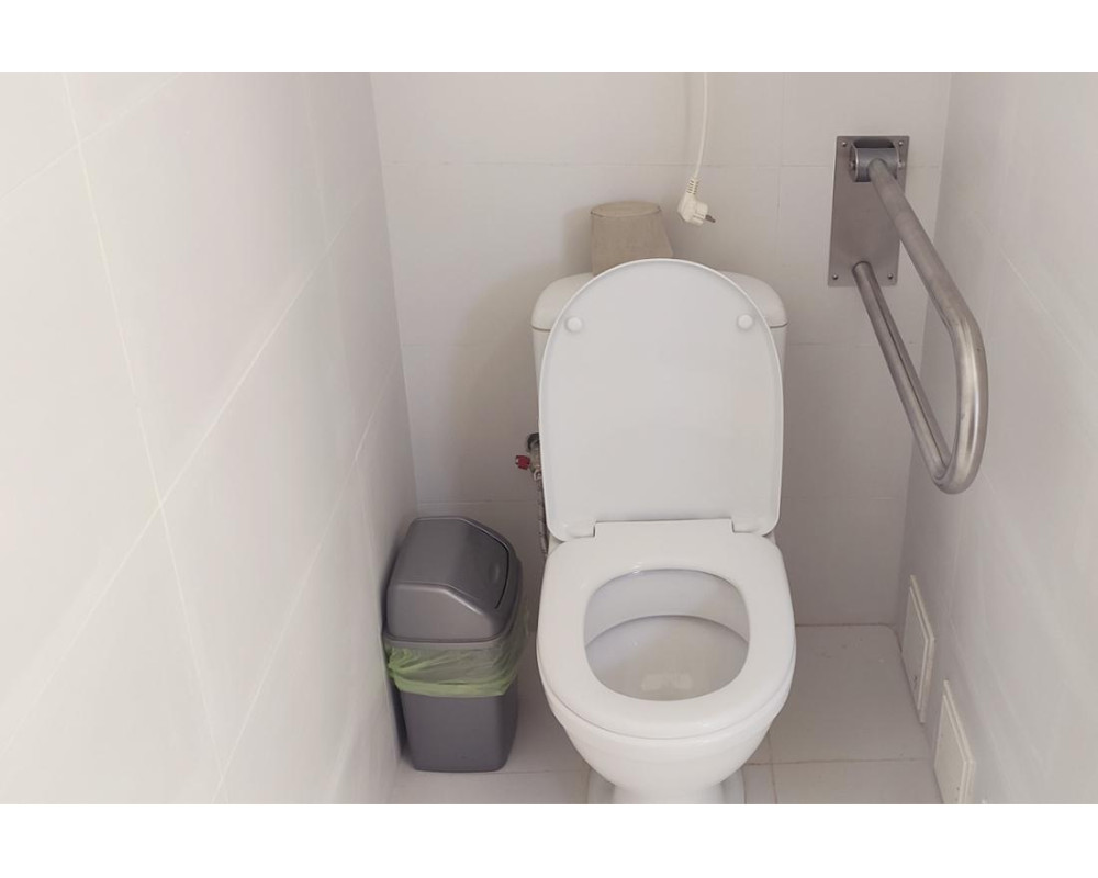 Откидные перила для санузла