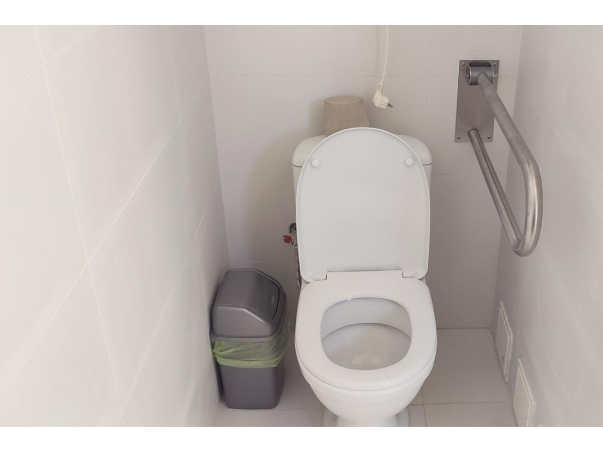 Откидные перила для санузла