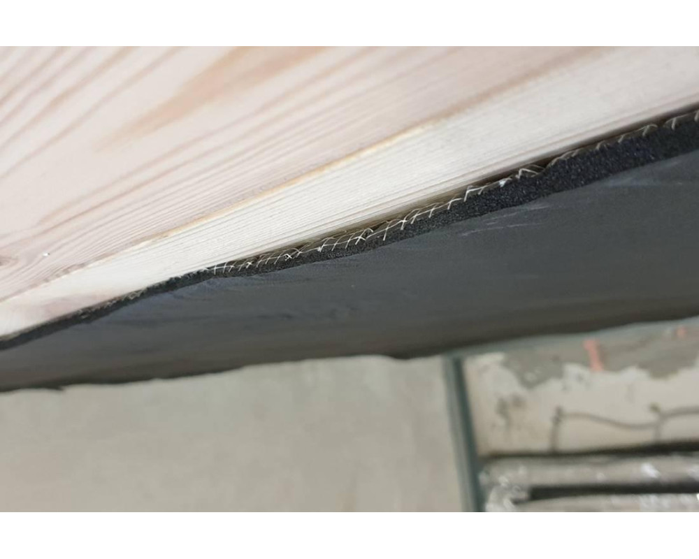 Звукоизоляция потолка листовым вспененным каучуком