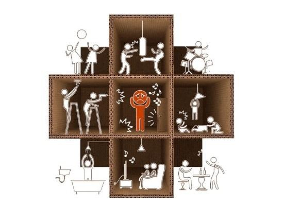 Звукоізоляція квартири в ЖК Riviera Riverside за допомогою спіненого каучуку 25 -32мм