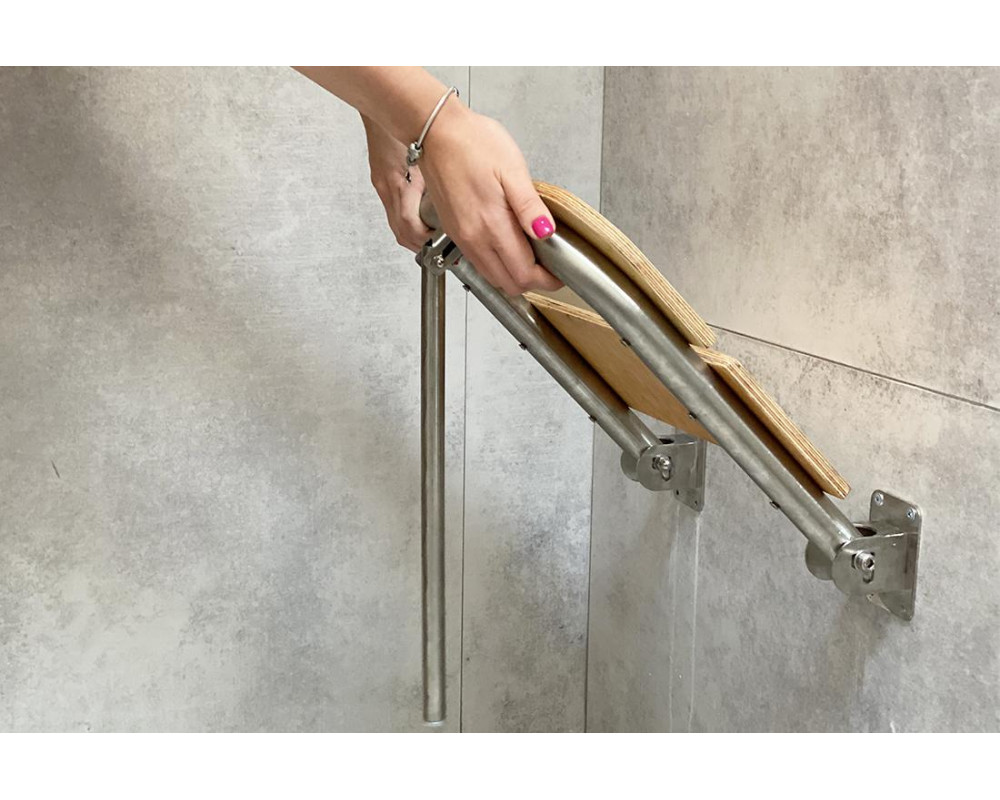 Виды откидных сидений для ванной и их назначение