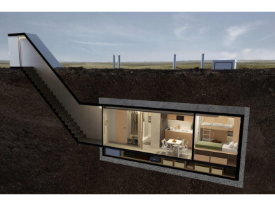 Шипоподібна мембрана для влаштування бомбосховищ