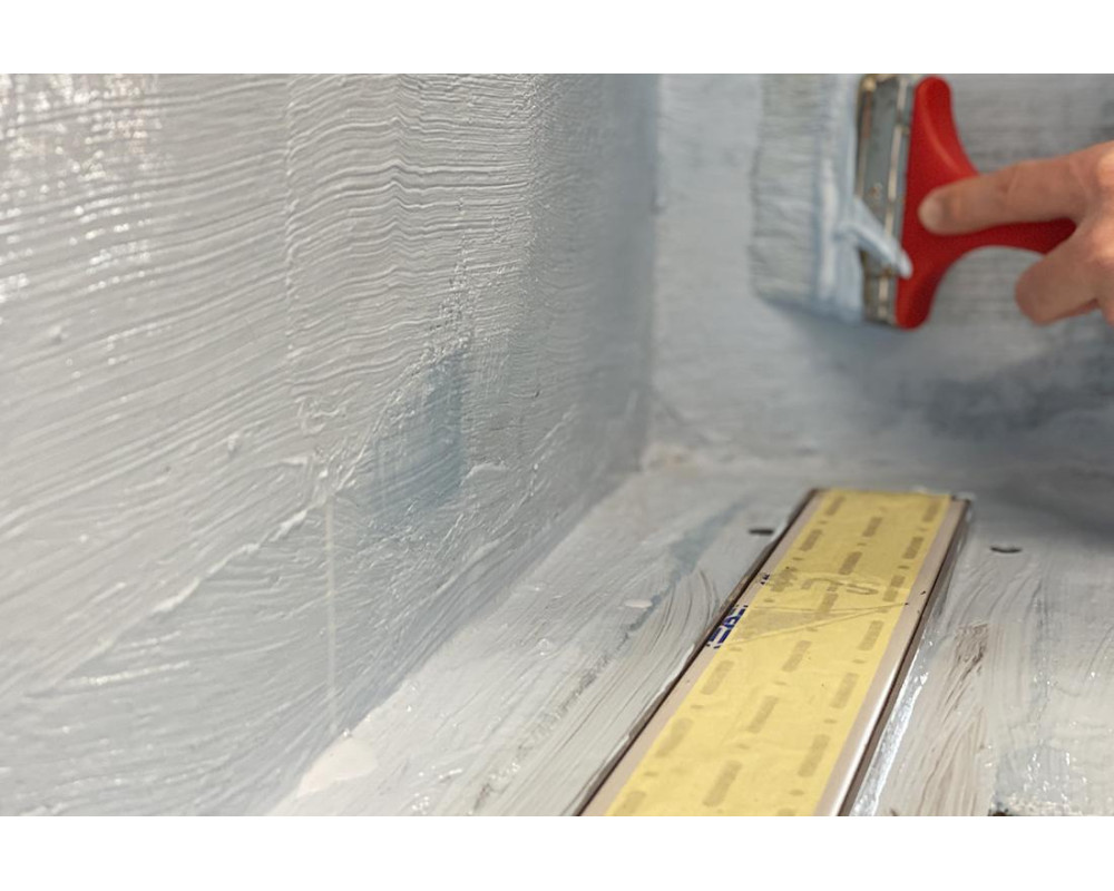 Как установить трап для душа