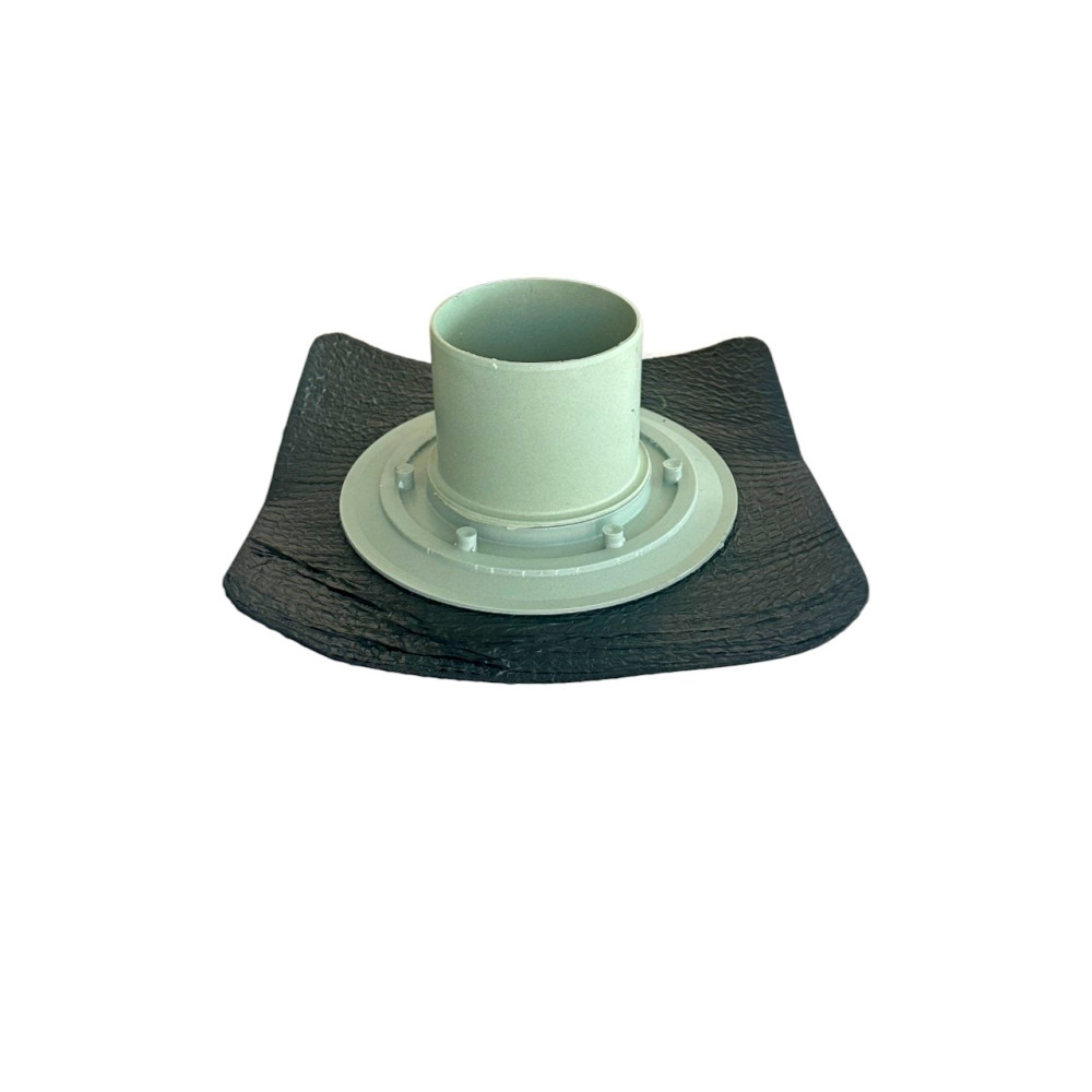 5021 Трап-воронка с вертикальным выходом 100мм, нержавеющим фланцем и листоуловителем 5021 Трап-воронка с вертикальным выходом 100мм, нержавеющим фланцем и листоуловителем