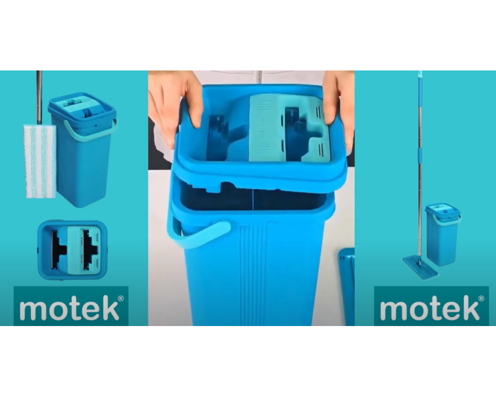 Набор для уборки PL-16. Ведро на два отдела по 6л.