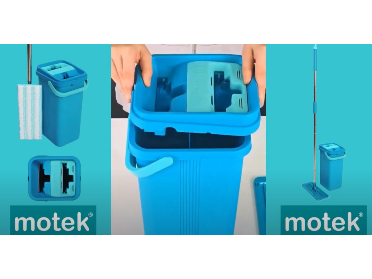 Набор для уборки PL-16. Ведро на два отдела по 6л.