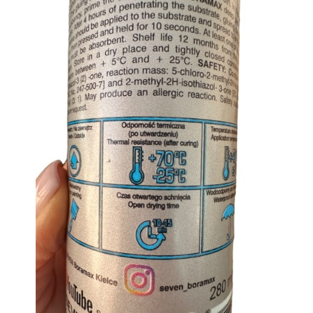 Клей монтажный акриловый Boramax Aqua-Fix, 280 мл Клей монтажный акриловый Boramax Aqua-Fix, 280 мл