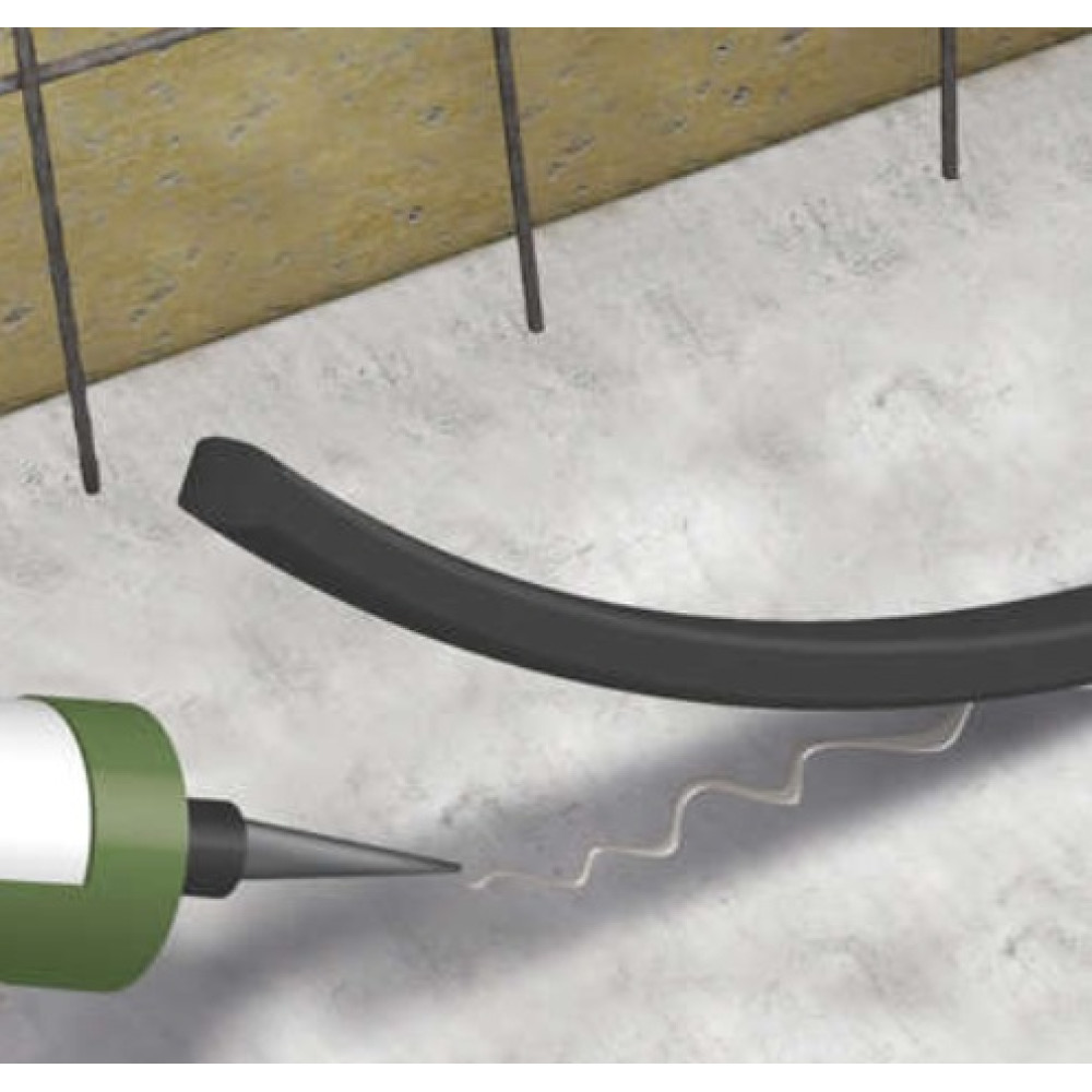 Шнур бентонітовий гідроізоляційний 10х20мм (бухта5 м.п.) Шнур бентонітовий гідроізоляційний 10х20мм (бухта5 м.п.)