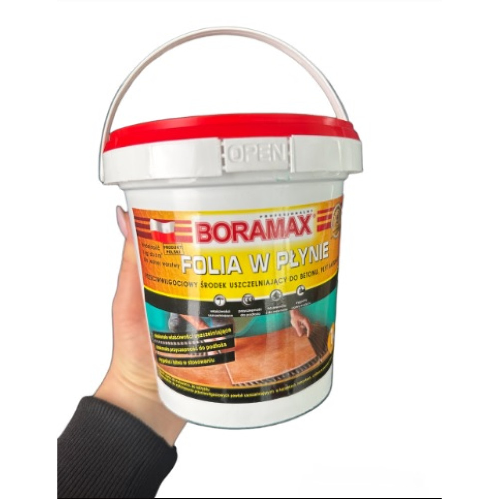 Гидроизоляция под керамическую плитку снаружи и внутри помещений Boramax, 5 кг. Гидроизоляция под керамическую плитку снаружи и внутри помещений Boramax, 5 кг.