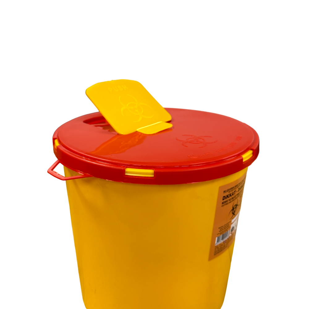 Контейнер для утилизации медицинских отходов 10л (первичная) Контейнер для утилизации медицинских отходов 10л (первичная)