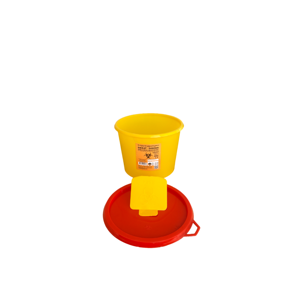 Контейнер для утилизации медицинских отходов 5л (первичная) Контейнер для утилизации медицинских отходов 5л (первичная)