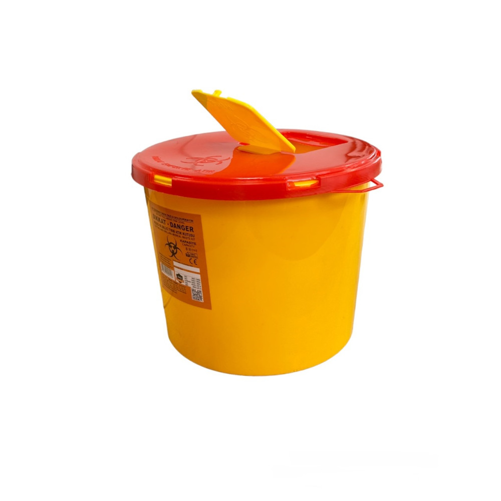 Контейнер для утилизации медицинских отходов 8л (первичная) Контейнер для утилизации медицинских отходов 8л (первичная)