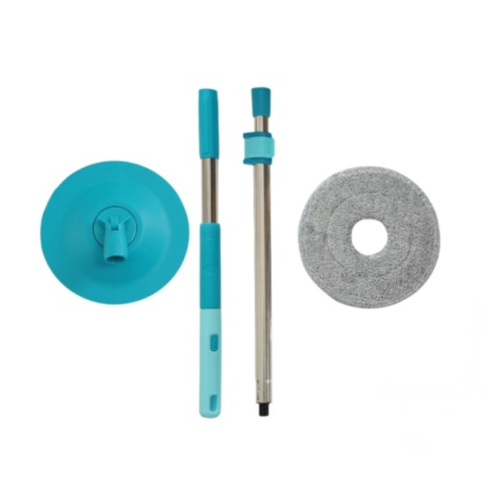 Набор для уборки: ведро на 12л, швабра и моп круглый МТ-50 Набор для уборки: ведро на 12л, швабра и моп круглый МТ-50