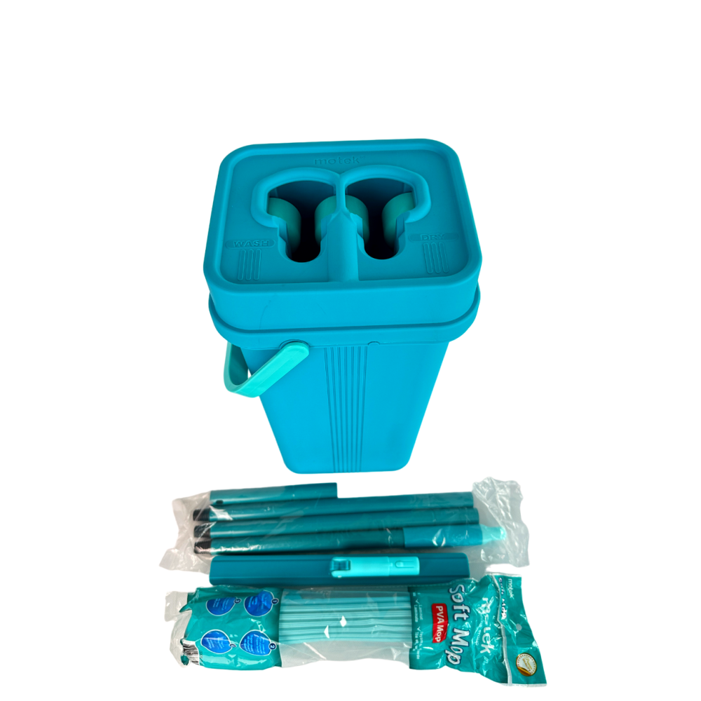 Швабра с отжимом и ведром MT-23 Швабра с отжимом и ведром MT-23