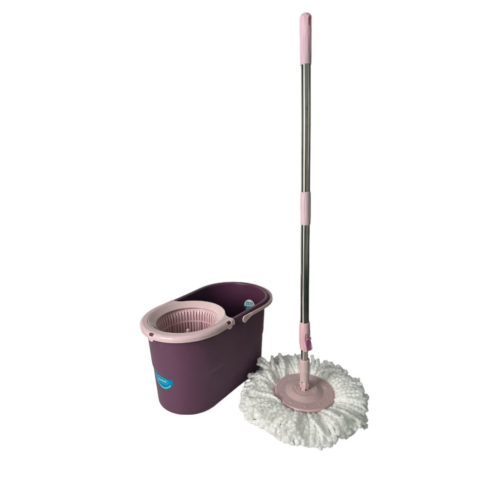 Набор для уборки: ведро на 16л, швабра и моп круглый (марсала) МТ-25 Набор для уборки: ведро на 16л, швабра и моп круглый (марсала) МТ-25