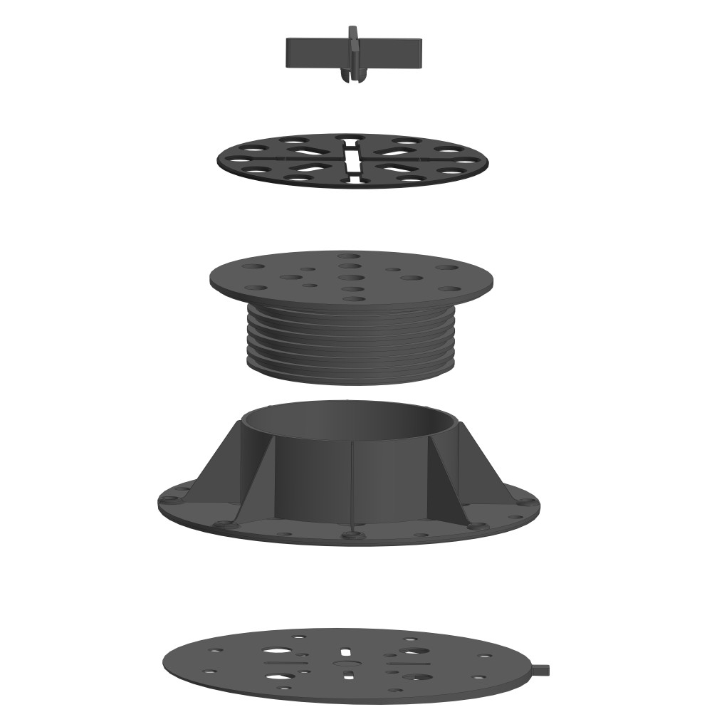 Коректор ухилу під опору Karoapp 2° (K-SC2) Коректор ухилу під опору Karoapp 2° (K-SC2)