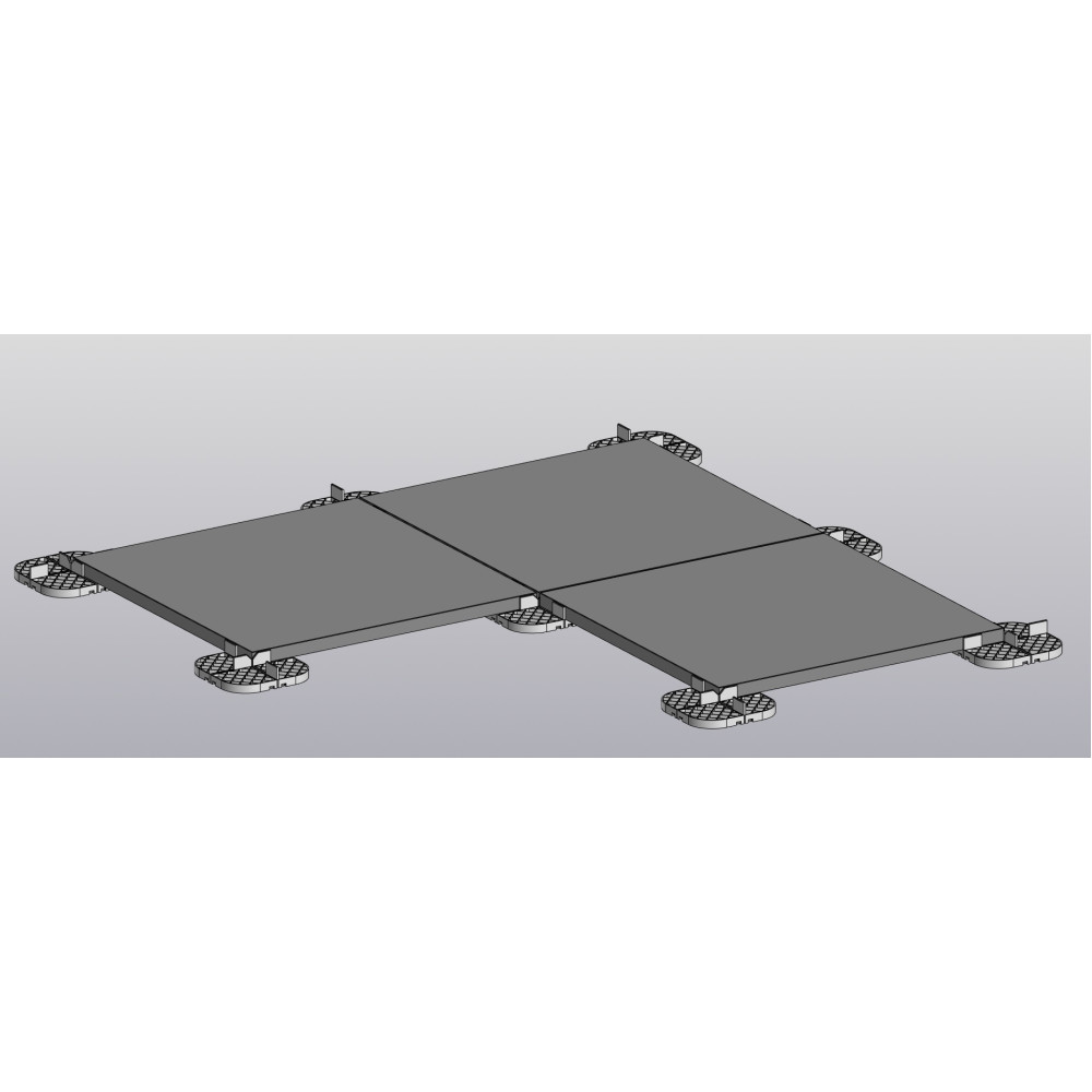 Опора фіксована для створення фальшпідлоги 16мм, нерегульована опора 16мм Опора фіксована для створення фальшпідлоги 16мм, нерегульована опора 16мм