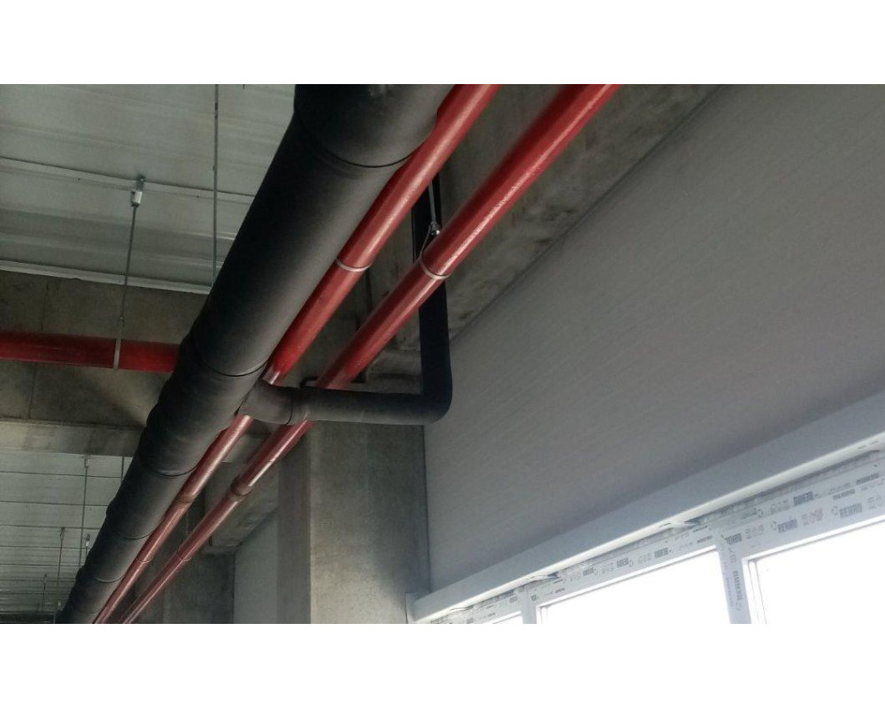 Тепло- и звукоизоляция системы внутренних водостоков