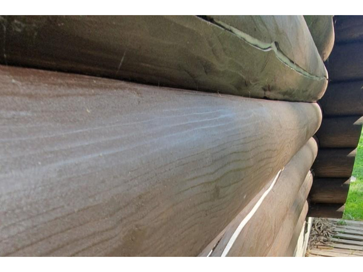 Зароблення тріщин в дерев'яних конструкціях за допомогою джгута ППЕ