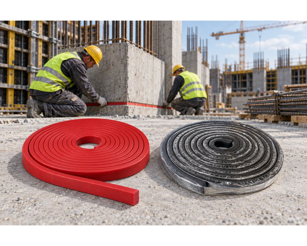 Bentonite or acrylic waterstop cord: what is the difference and which one to choose