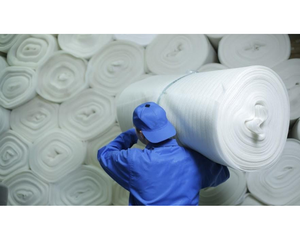 Полотно из вспененного полиэтилена