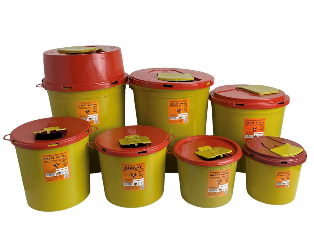 Контейнеры для утилизации медицинских иголок: какие бывают, размеры и как применять?