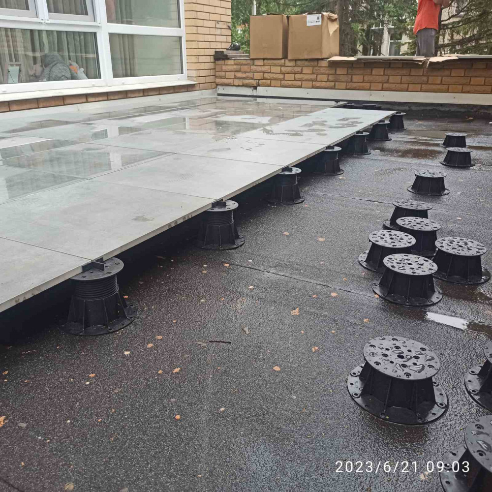 Регулируемая опора K-A1 Karoapp 36-51мм, опора для фальшпола под лаги и керамогранит Регулируемая опора K-A1 Karoapp 36-51мм, опора для фальшпола под лаги и керамогранит